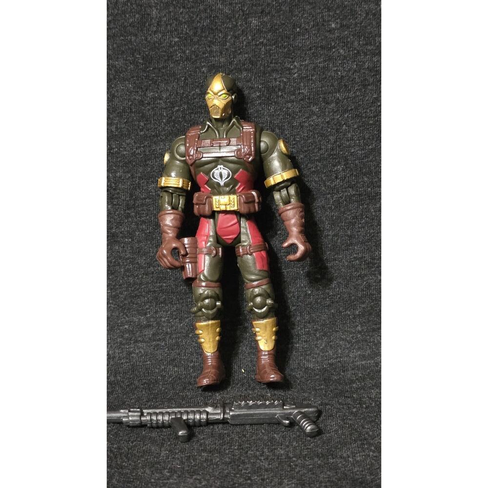 2001 G.I. Joe CLAWS Heavy Weapons Trooper Action Figure